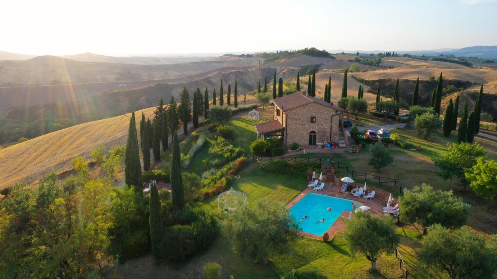 Podere Fornaci Asciano Buitenkant foto