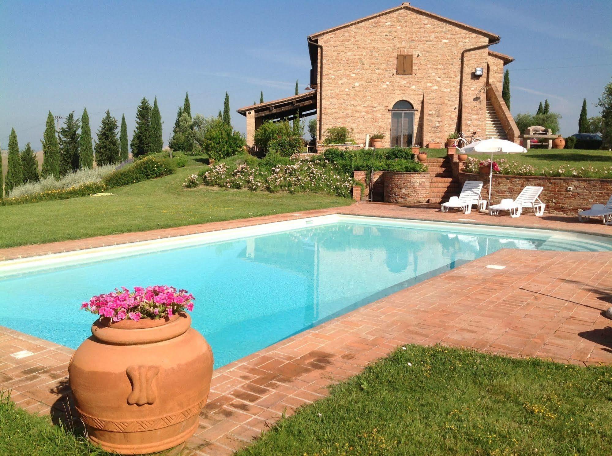 Podere Fornaci Asciano Buitenkant foto